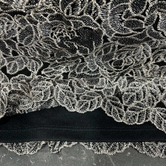 Joseph Ribbkoff Lace Overlay 14 US Cocktail Dress Knee length Evening Party - Picture 8 of 15